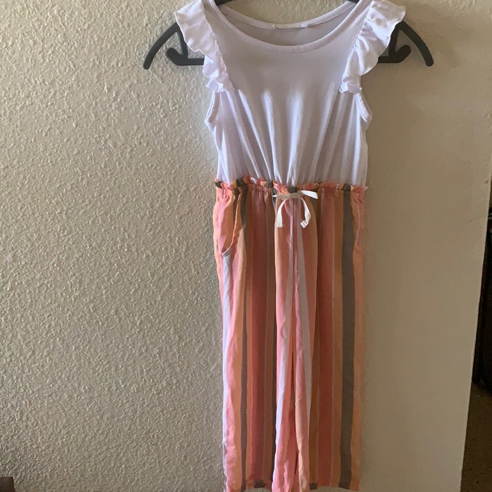 Sunset sky size 6 romper